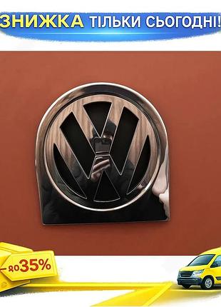 Обводка заднего логотипа нержавеющая сталь для volkswagen caddy 2004-2010 хромированная накладка для тюн ku-22