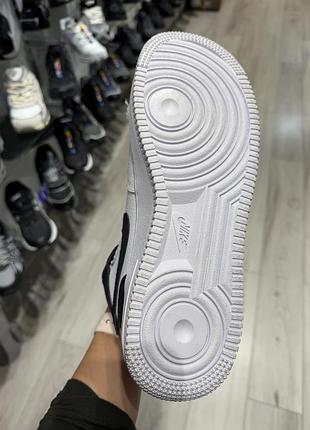Nike air force 1 mid utility white / black 7