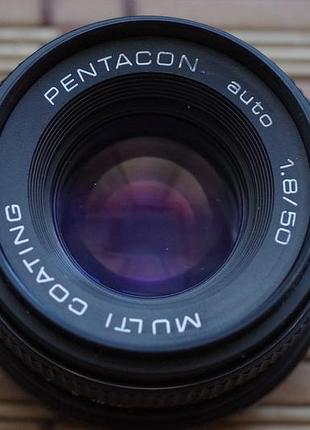 Об'єктив mc pentacon auto 1.8 50 mm m42