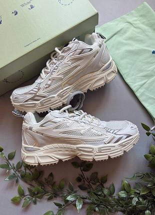Кросівки off white be right black white