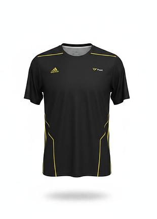 Чоловіча спортивна повітропроникна футболка adidas energy running climalite бігова l