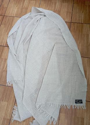 Шерстяна шаль палентин made in italy 3