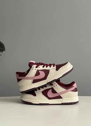 😍 женские кроссовки nike dunk low retro prm valentine's day dr9705-100