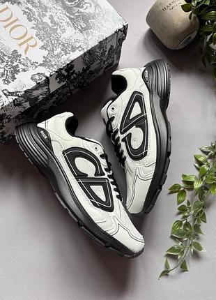 Кросівки dior b30 white black