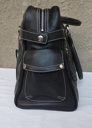Кожаная сумка longchamp legend 3