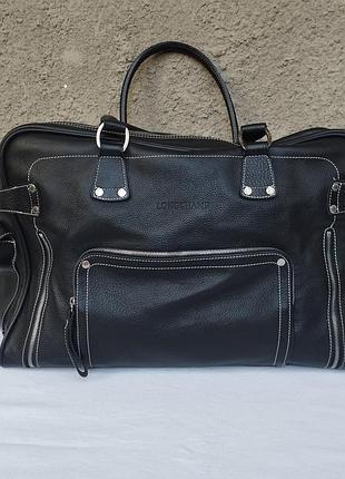Кожаная сумка longchamp legend