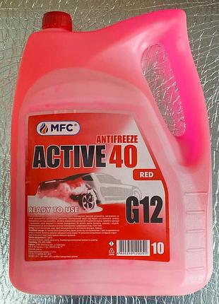 Антифриз красный g12 active red -30 10л мфк mfc