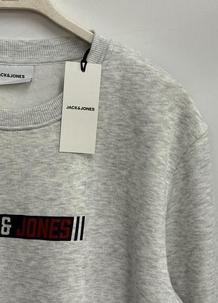 Чоловічий утеплений світшот jack &jones 2