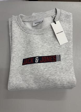 Чоловічий утеплений світшот jack &jones 4