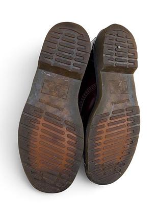 Вишневі черевики dr martens 1460 6