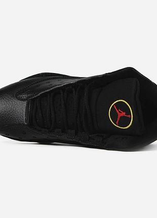 Кросівки jordan 13 retro black red 3