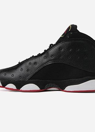 Кросівки jordan 13 retro black red 2