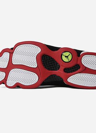 Кросівки jordan 13 retro black red 4