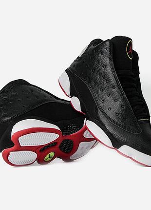 Кросівки jordan 13 retro black red 8