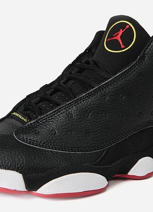 Кросівки jordan 13 retro black red 6