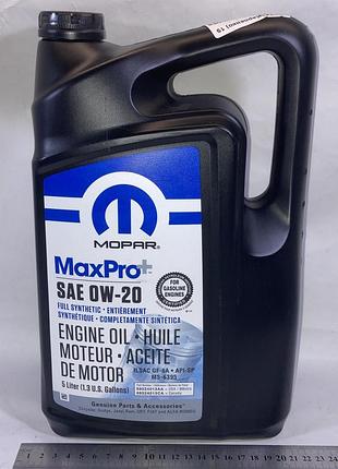 Масло моторное 0w-20 mopar maxpro 5л