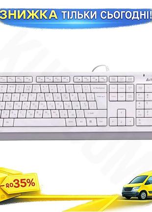 Ku клавиатура a4tech fstyler universal fit мембранная usb с мультимедийными кнопками для работы и разв uni2l_k