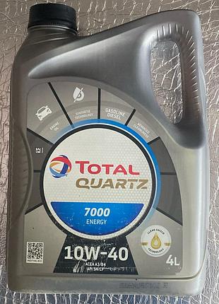 Масло моторное total quartz 7000 energy 10w40 4л