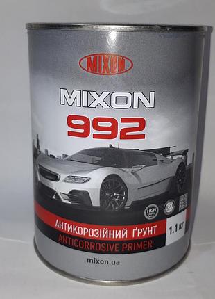 Грунт грунтовка черная антикоррозийная mixon 992 1,1кг mixon 10992p