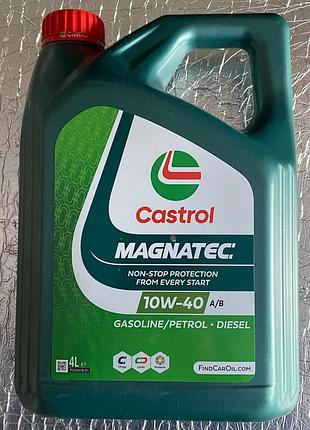 Масло моторное castrol magnatec 10w40 a3 b4 4л new