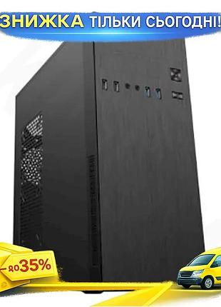 Ku корпус gamemax mid universal fit tower черный с блоком питания 450 вт для пк atx micro atx mini itx uni2l_k