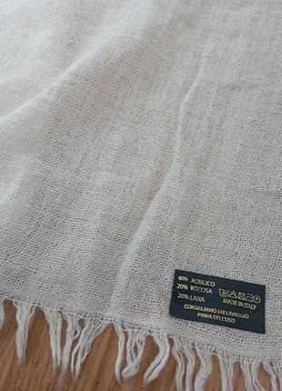 Шерстяна шаль палентин made in italy