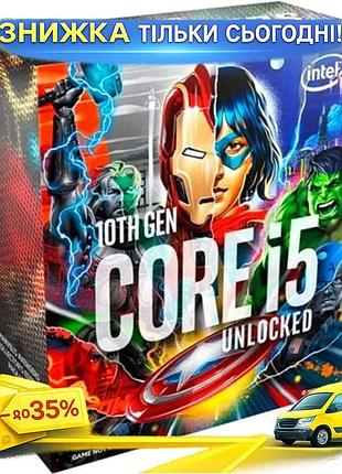 Ku процесор intel core universal fit i5 10600k 6 ядер 4.1 ггц turbo boost 4.8 ггц для настільного пк з uni2l_k