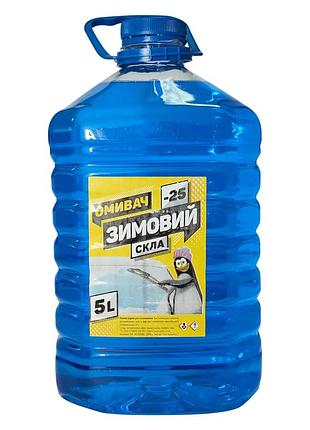 Омыватель стекла зимний bubble gum жевательная резинка -25 5л пингвин