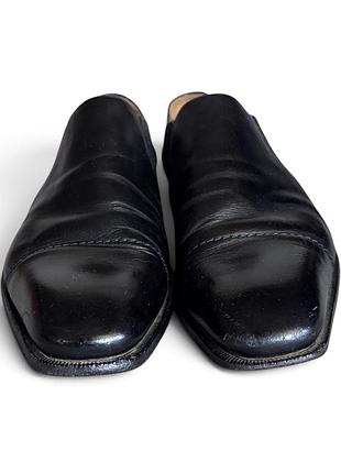 Чорні туфлі gucci 9