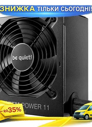 Ku блок питания 650 universal fit вт be quiet! system power 11 черный 80 plus bronze для пк надежный б uni2l_k