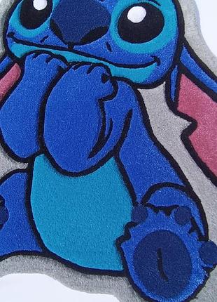 Тафтинговый ковер ручной работы | стёжка stitch 96 см | декоративный коврик в детскую и спальню