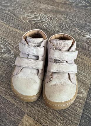 Черевики демі froddo barefoot 25 розмір 16,3 см first step / autumn  pink