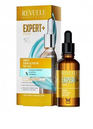 Сироватка для обличчя revuele expert+ energy serum expert tonic effect 30 мл