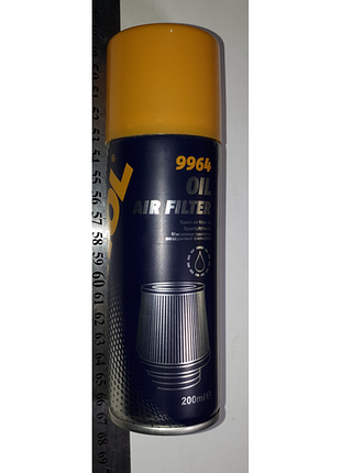 Пропитка масляная фильтров воздушных нулевого сопротивления air filter oil 200 ml mannol 9964