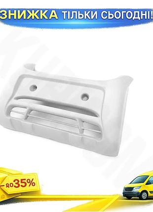 Передняя губа под покраску для volkswagen caddy 2004-2010 стеклопластиковый тюнинг бампера защита от пов ku-22