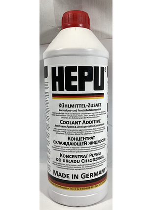 Антифриз червоний концентрат hepu g12 (1:1 -37°c) red 1.5л p999-g12
