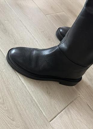 Шкіряні чоботи від h&m premium 5