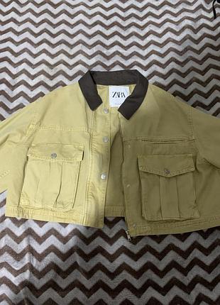 Бомбер zara стильний
