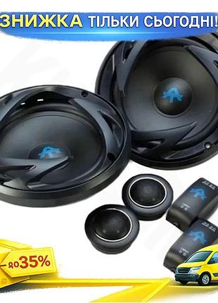 Ku автомобильная акустика autotek universal fit 2-х полосная компонентная 16,5 см круглая 60 вт. uni2l_k