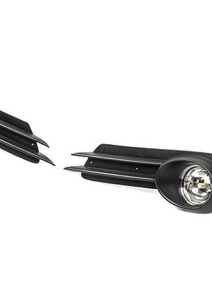 Противотуманки с led лампой для opel corsa d 2007-2014 тюнинг автооптика защитный светильник для дороги ku-22 3