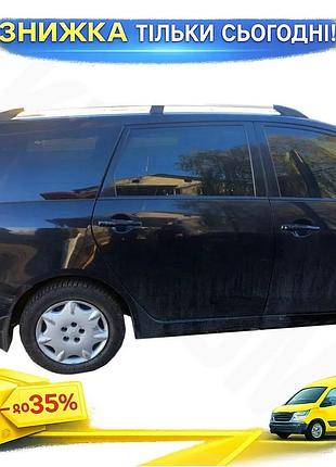 Рейлинги хром для mitsubishi grandis 2003-2011 2 шт алюминиевые дуги на крышу для тюнинга авто ku-22