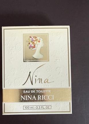 Nina  nina ricci 1987 оригінал вінтаж
