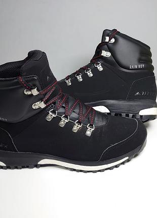 Ботинки треккинговые adidas boost terrex pathmaker rain.rdy black/white 42 р. оригинал 2