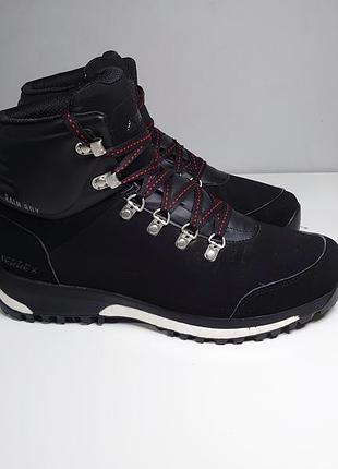 Ботинки треккинговые adidas boost terrex pathmaker rain.rdy black/white 42 р. оригинал