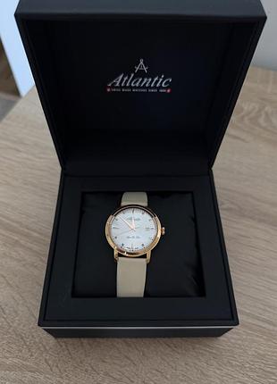 Годинник atlantic super de luxe precious stones 29355.44.29lgn