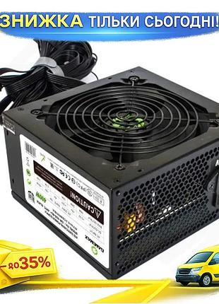 Ku блок питания 400 universal fit вт gamemax черный для пк с 80 plus basic active pfc и защитой ovp uv uni2l_k