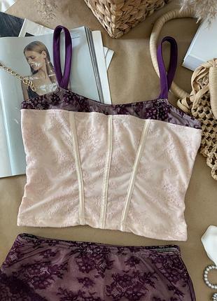Костюм з мереживом shein 4