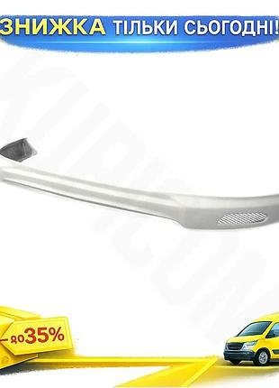 Накладка на передній бампер ford custom 2018-2025 під фарбування обвіс для захисту автомобіля ku-22