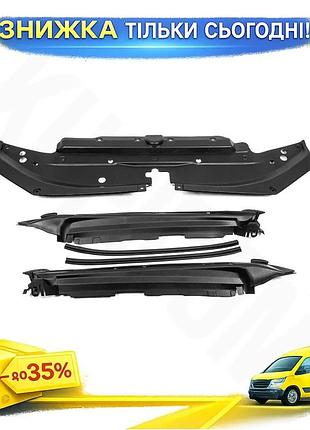 Пластики під капот toyota land cruiser prado 150 2017-2025 комплект зовнішній пластик для захисту двигун ku-22