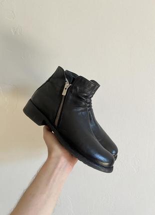 Officine creative leather ankle boots шкіряні черевики аванград офісін креатів avantgarde